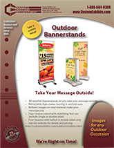 Four seasons outdoor bannerstands