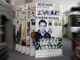 Muscogee bannerstands