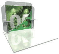 Linear 05 trade show display