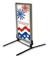 Curb Flex outdoor sign
